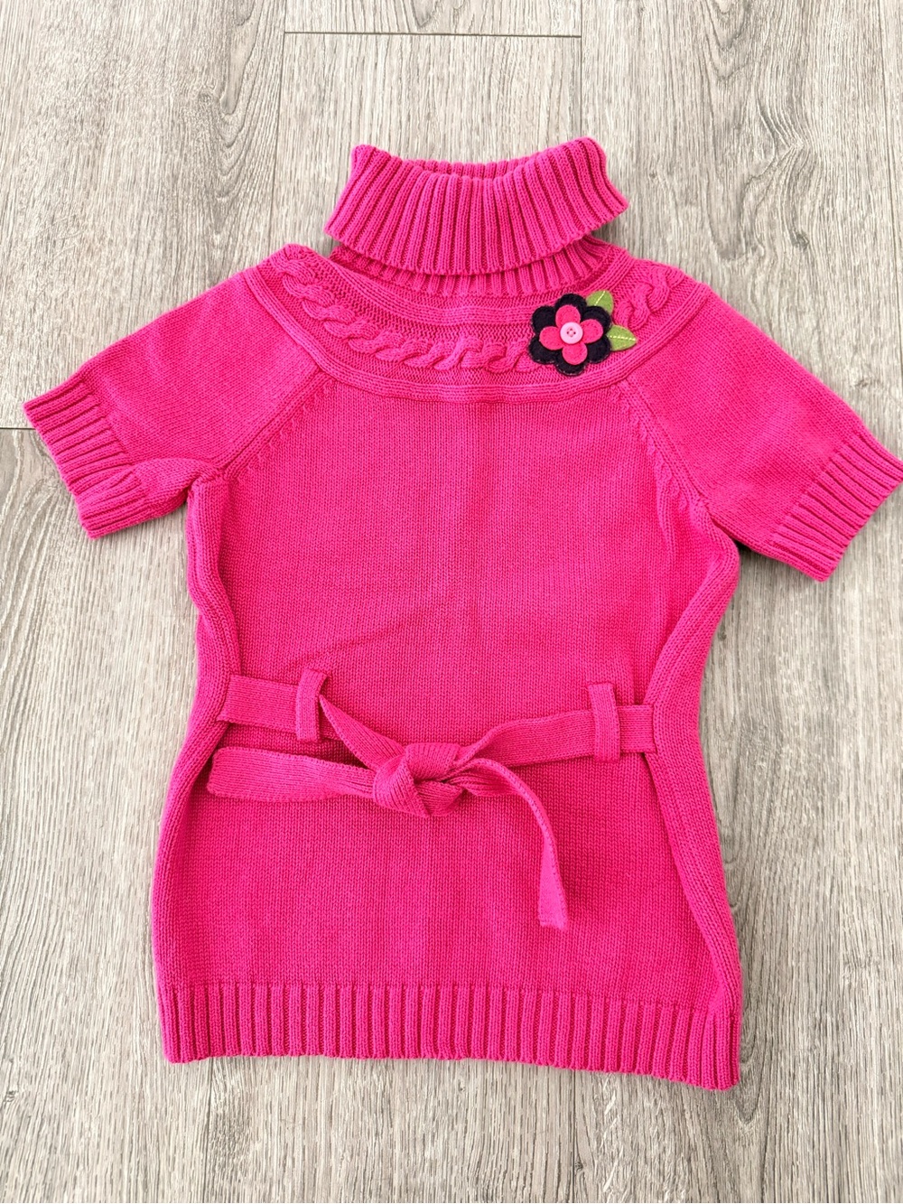 Gymboree All About Buttons Magenta Sweater size S (5-6)